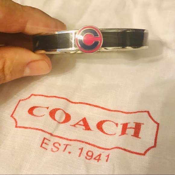 Coach hinged bangle bracelet - Picture 3 of 5